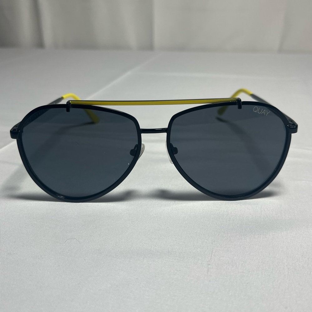 Quay Australia Black and Yellow Sunglasses